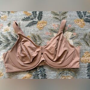 Spanx Low Profile Minimizer Bra 42DD Champagne Beige